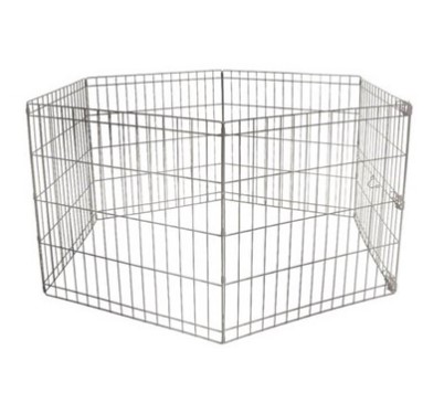 Keypet - Keypet Kedi Ve Köpekler İçin Panel Çit 60X60 6 Parça