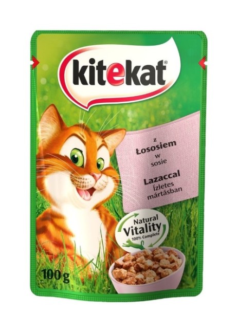 Kitekat - Kitekat Somonlu Gravy Soslu Pouch Mama 85 Gr X 28 Adet