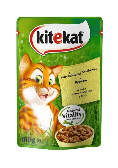 Kitekat - Kitekat Tavuklu Gravy Soslu Pouch Mama 85 Gr X 28 Adet (453705)