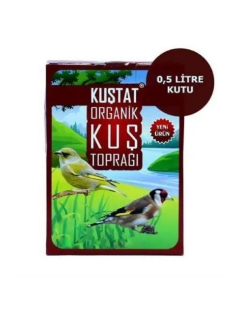 Kuştat - Kuştat Organik Kuş Toprağı 0.5 Litre