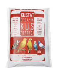 Kuştat - Kuştat Organik Kuş Toprağı 3 Litre x 3 Adet