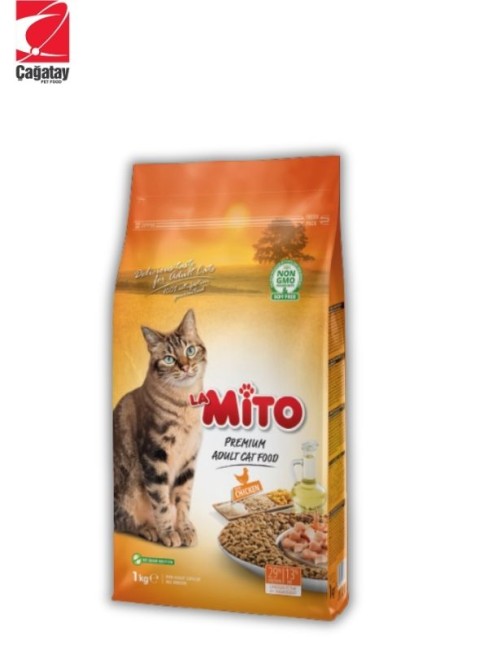 LaMito - LaMito Tavuklu Yetişkin Kedi Maması 1 Kg