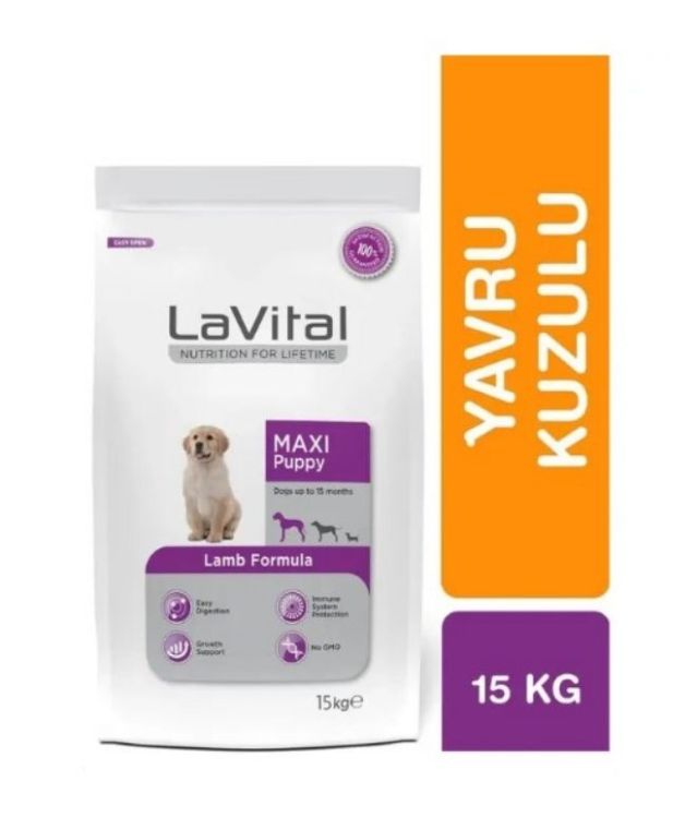 Lavital Maxi Puppy Kuzulu Yavru Köpek Maması 15 Kg