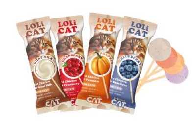 Lolicat Kediler İçin Karışık Mix Lolipop Kedi Ödülü X 15 Adet