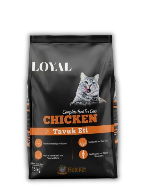Loyal - Loyal Tavuk Etli Yetişkin Kedi Maması 15 kg