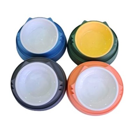 Madpet - Madpet (003) Tekli Plastik Mama Kabı X 5 Adet