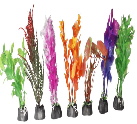 Madpet - Madpet (210) 5 Cm Yapay Akvaryum Bitkisi X 10 Adet