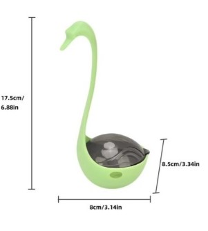 Madpet - Madpet (301) Kuğu Modelli Lazerli İnteraktif Mama Atıcı