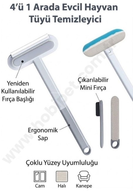 Madpet - Madpet 4 Fonksiyonlu Evcil Hayvan Tüy Toplama Aparatı (MAD-388)