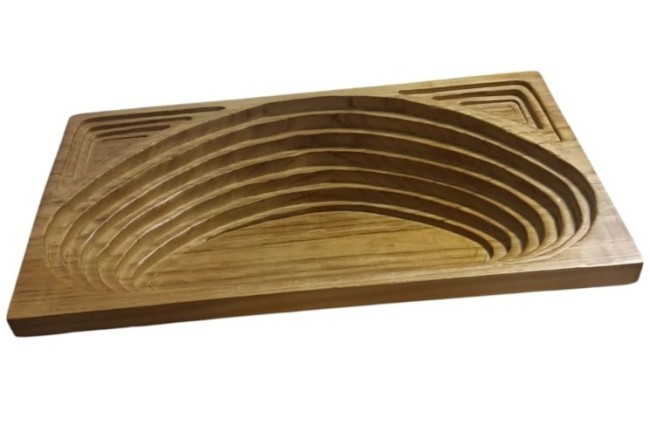 Madpet - Madpet 507 Dikdörtgen Ahşap Yatak 68 Cm