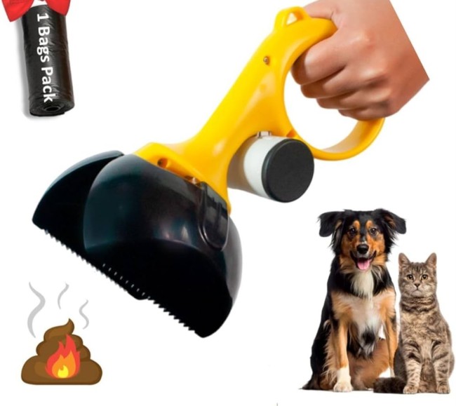 Madpet - ​MadPet Evcil Hayvan Dışkı Toplama Aparatı (MAD-376)