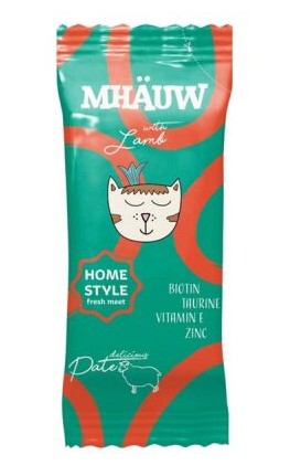 Mhauw - Mhauw Pate Kuzu Etli Yetişkin Kedi Pouch 80 Gr X 33 Adet