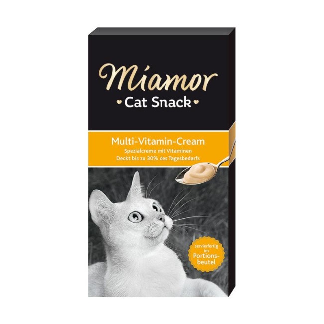 Miamor - Miamor Multi Vitamin Krema Kedi Ödülü 6x15 Gr