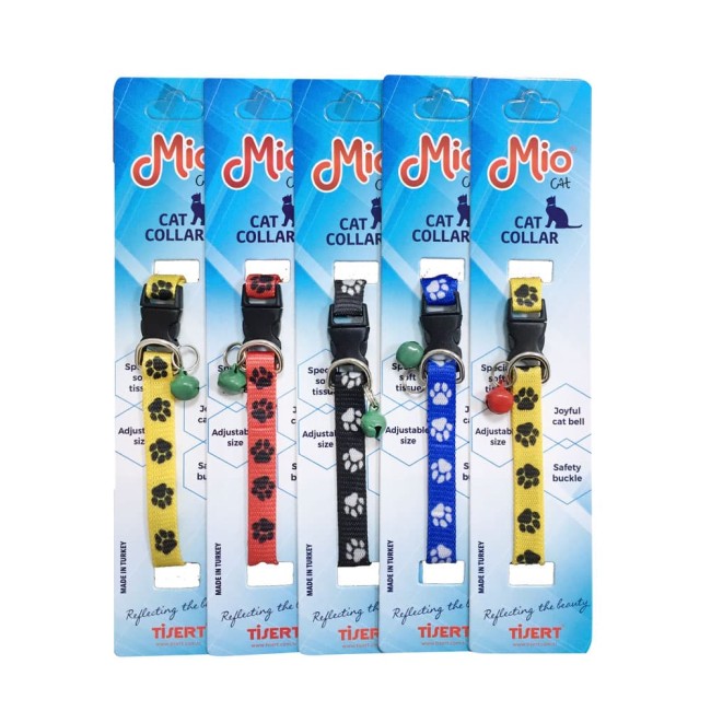 Mio - Mio Baskılı Kedi Tasması X 10 Adet