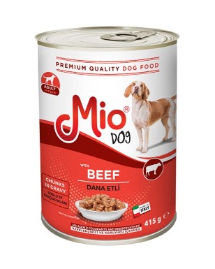 Mio Dana Etli Yetişkin Köpek Konserve 415 Gr X 24 Adet