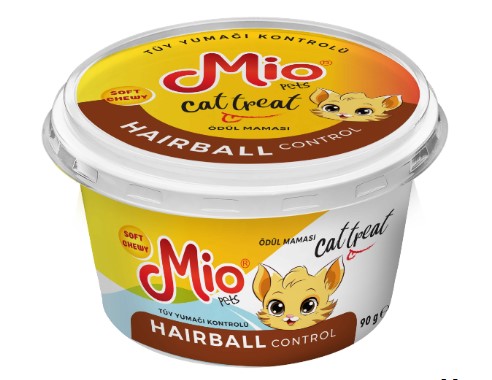 Mio - Mio Hairball Yumuşak Kedi Ödülü 90 Gr X 4 Adet