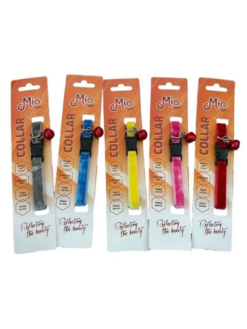 Mio - Mio Kadife Kedi Tasması X 10 Adet