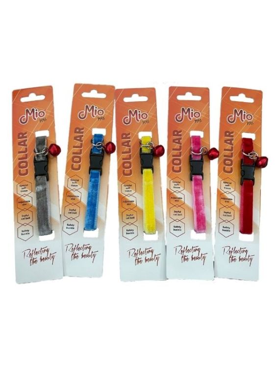 Mio Kadife Kedi Tasması X 10 Adet