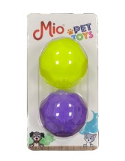 Mio - Mio Klasik Asetatlı Zilli Top 4 Cm İkili X 5 Adet