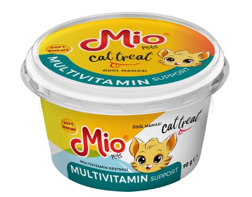 Mio - Mio Multivitamin Yumuşak Kedi Ödülü 90 Gr X 4 Adet