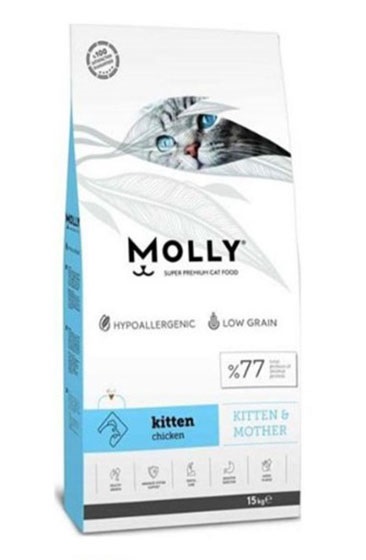 Molly Kitten Tavuklu Yavru Kedi Maması 15 Kg