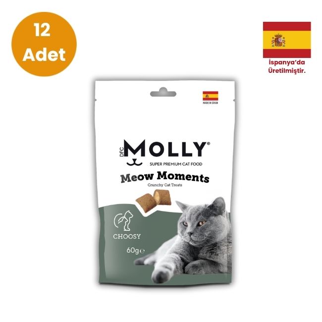 Molly - Molly Meow Moments Choosy Kedi Ödülü 60gr x 12 Adet