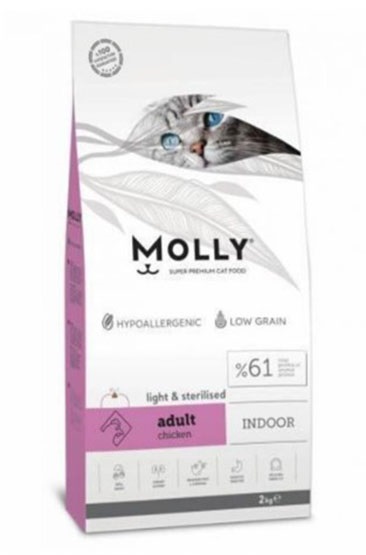 Molly - Molly Sterilised Tavuklu Kısır Kedi Maması 15 Kg