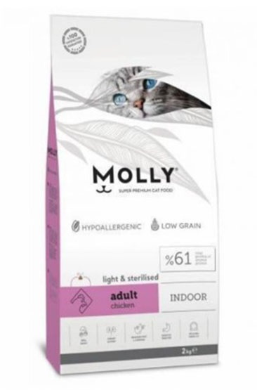 Molly Sterilised Tavuklu Kısır Kedi Maması 15 Kg