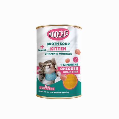 Moochie Kitten Tavuklu Et Suyu Yavru Kedi Çorbası 135 Ml X 6 Adet