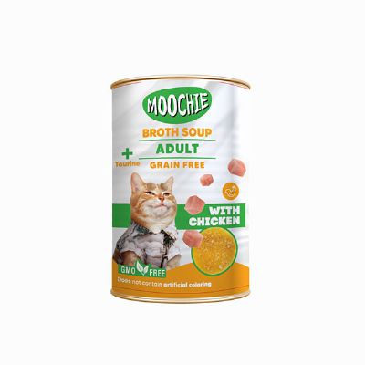 Moochie Tavuklu Et Suyu Kedi Çorbası 135 Ml X 6 Adet