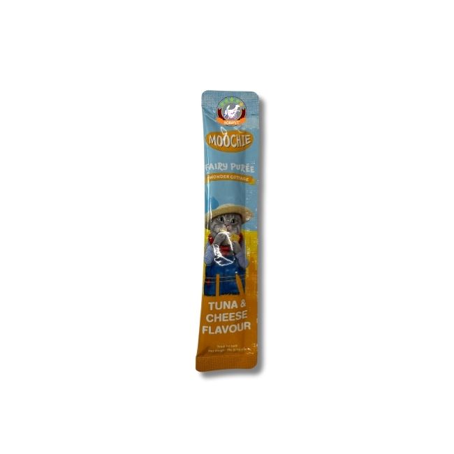 Moochie Ton Balığı ve Peynir Aromalı Krema Kedi Ödülü 30 x 15gr - Thumbnail