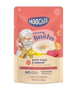 Moochie - Moochie Ton Ve Karides Çorba Kedi Ödülü 40 Gr X 16 Adet