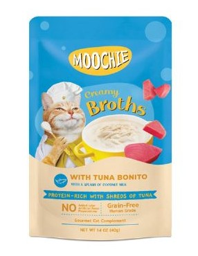 Moochie - Moochie Ton Ve Palamut Çorba Kedi Ödülü 40 Gr X 16 Adet