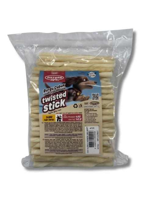 NatureLife - Naturelife Burgu Çubuk Beyaz – 100 Adet (092458)