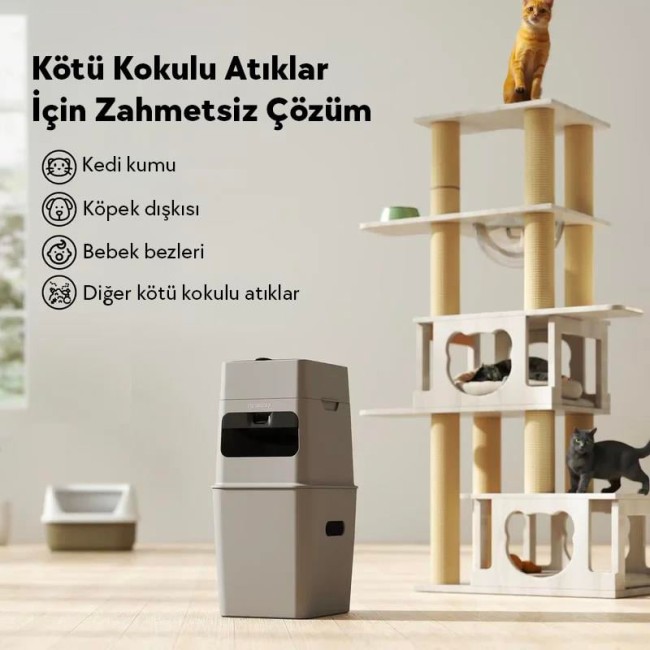 Neakasa Z-PG PooGuard Evcil Hayvan Atık Toplama Kabı 9.2 Litre - Thumbnail