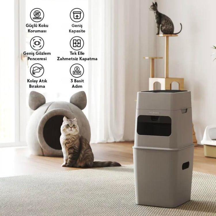 Neakasa Z-PG PooGuard Evcil Hayvan Atık Toplama Kabı 9.2 Litre