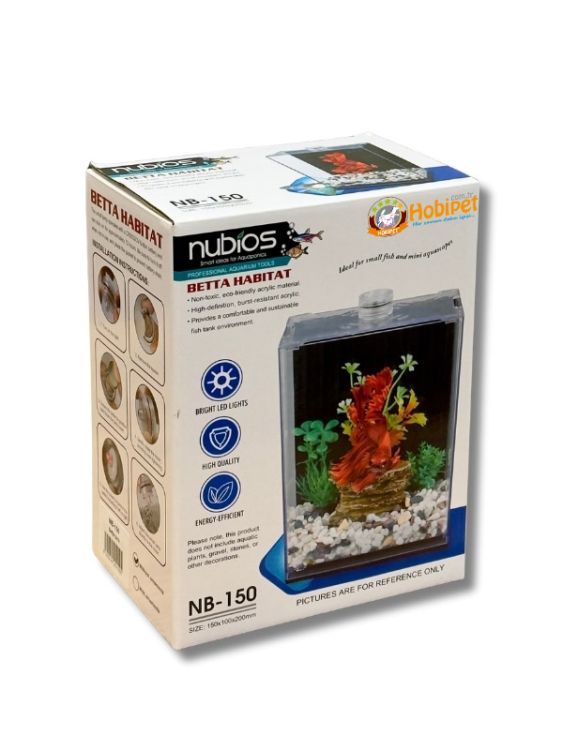 Nubios Betta Habitat Nano Akvaryum (NB-150)