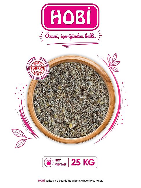 Hobi - Hobi Yumurta Toz Tavuk Yemi 25 Kg