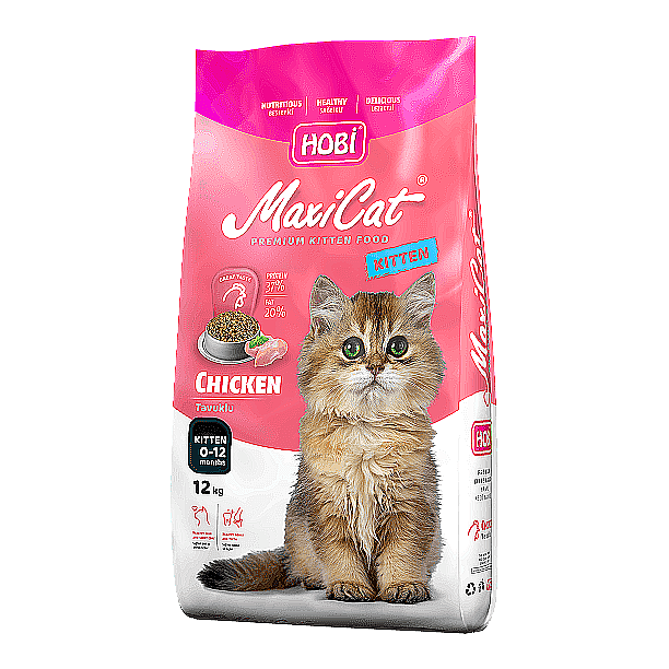 Örnek Ürün - Maxicat Kitten Tavuklu Yavru Kedi Maması 12kg - Thumbnail