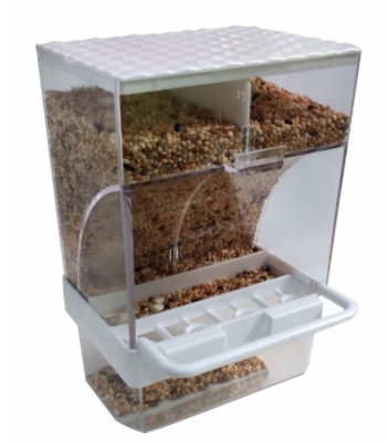 Ti-Sert - Tisert Kafes Kuşları İçin Akıllı Yemlik Kutusuz 6 Adet