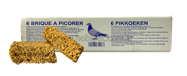Paloma - Paloma Pikkoeken Güvercin Mineral Pastası 6'lı Kutu
