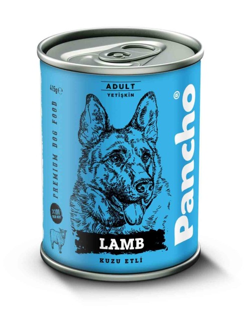 Pancho - Pancho Kuzu Etli Yetişkin Köpek Konserve 415 Gr X 20 Adet