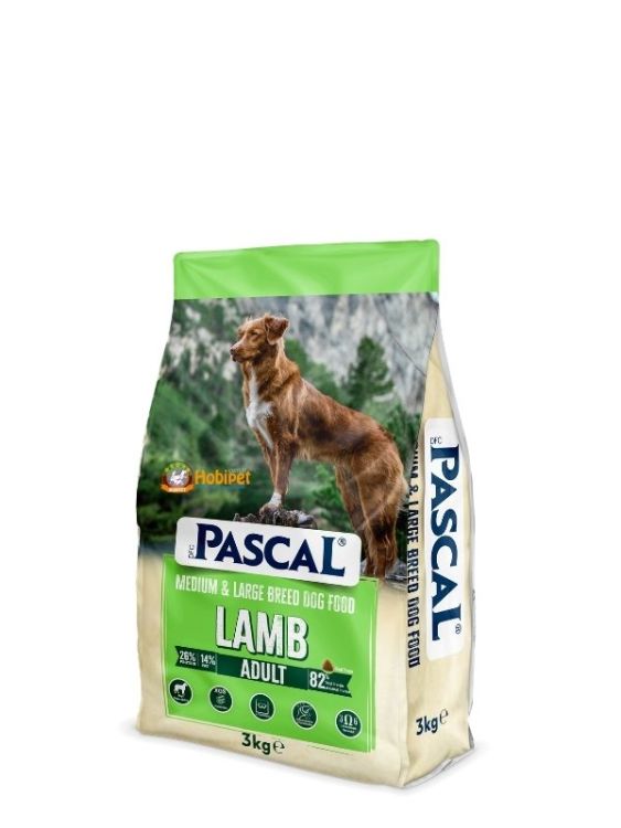 Pascal Kuzu Etli Pirinçli Yetişkin Köpek Maması 3 Kg