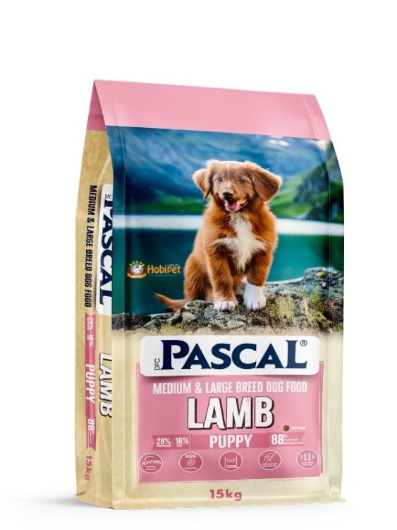 Pascal Puppy Kuzu Etli Pirinçli Yavru Köpek Maması 15 Kg