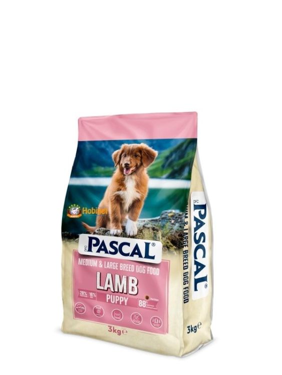 Pascal Puppy Kuzu Etli Pirinçli Yavru Köpek Maması 3 Kg