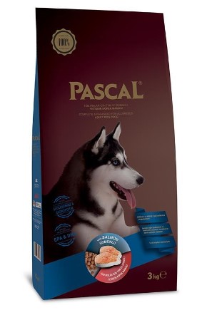 Pascal - Pascal Somonlu Yetişkin Köpek Maması 3 Kg