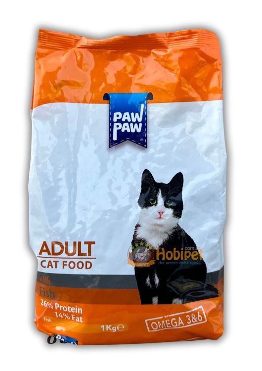 Paw Paw Balıklı Yetişkin Kedi Maması 1 Kg