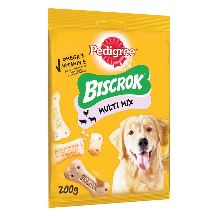 Pedigree Biscrok Multimix 200 Gr X 22 Adet