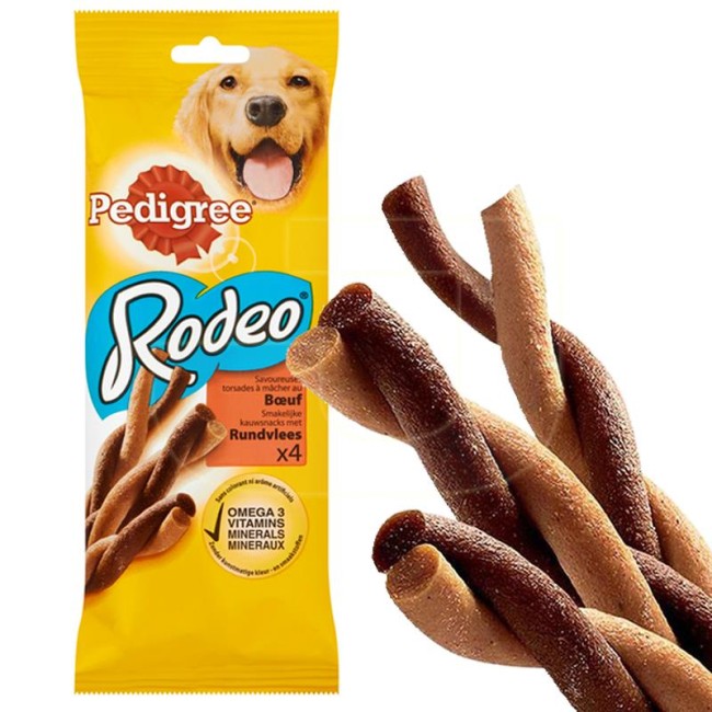 Pedigree - Pedigree Rodeo Biftekli Köpek Ödülü 70 Gr X 20 Adet