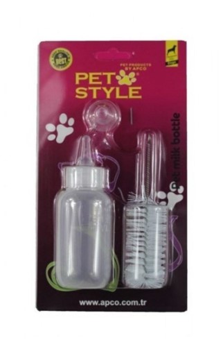 Pet Style - Pet Style Kedi Köpek Biberon Seti X 3 Adet